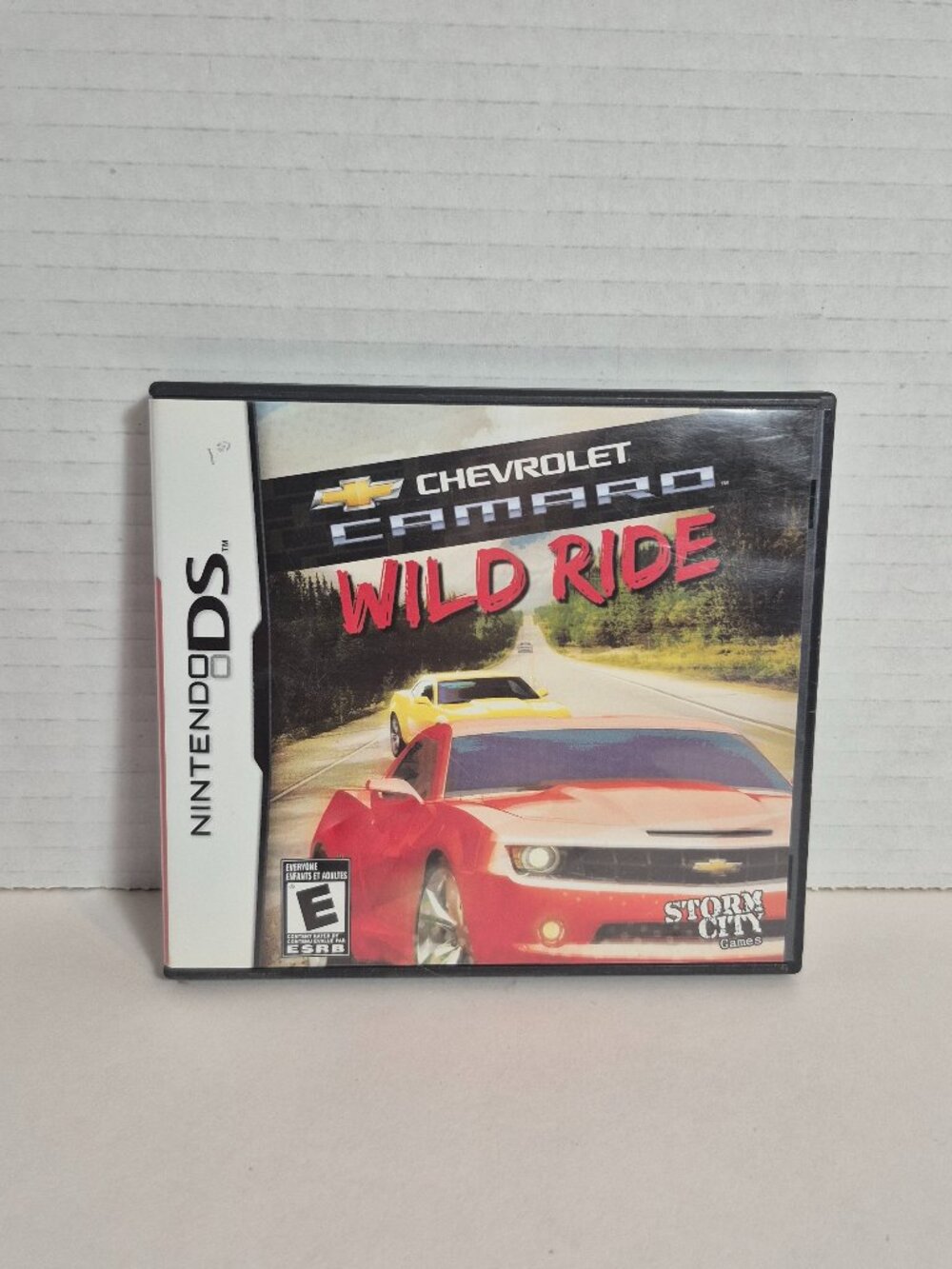Nintendo DS Chevrolet Camaro Wild Ride Game With Manual